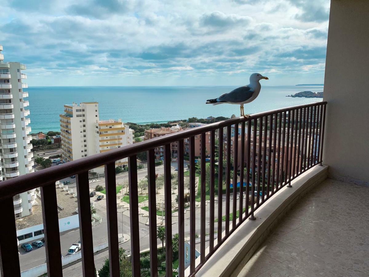 Panoramic Apartment In Portimao: Ocean View, Wifi Exterior foto