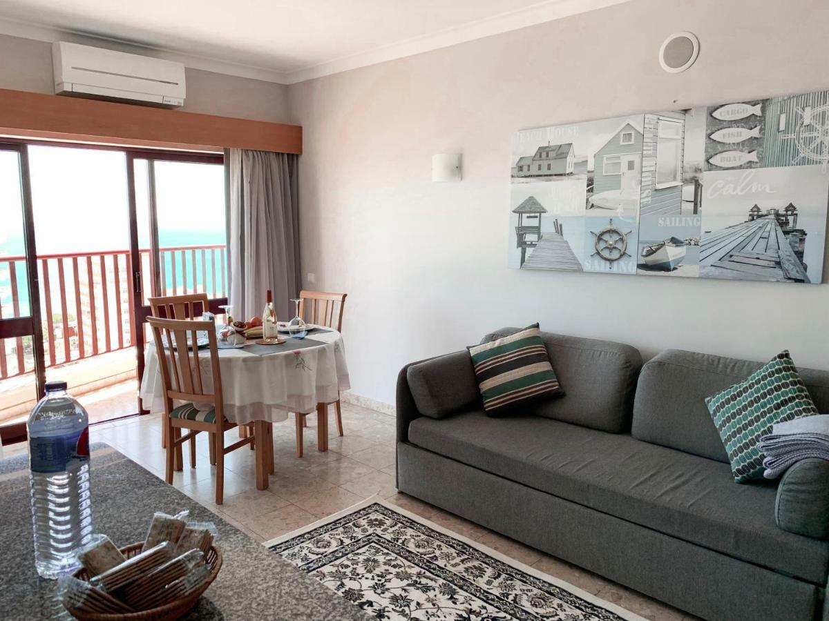 Panoramic Apartment In Portimao: Ocean View, Wifi Exterior foto
