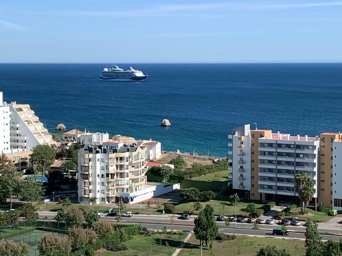 Panoramic Apartment In Portimao: Ocean View, Wifi Exterior foto